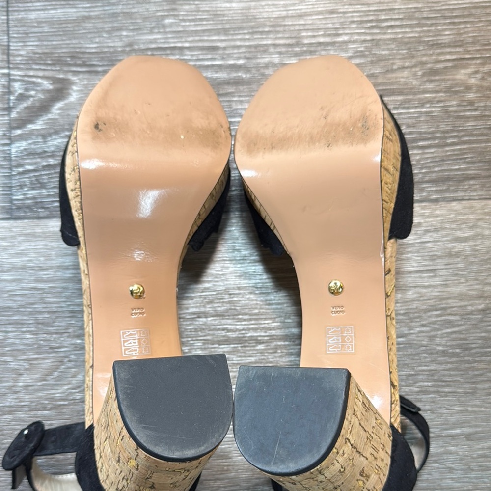 Pelle Moda Elegant Black and Tan Women's Heels size 10 (b109) - Picture 5 of 8